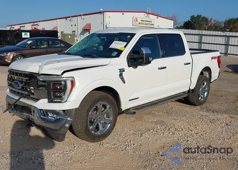 2022 Ford F-150 Lariat from USA, damaged, VIN 1FTFW1EDXNFA41735